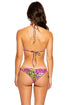 Luli Fama Beyond Wild Wavey Ruched Back Tie Side Bottom